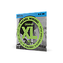 Струни для електрогітари D'ADDARIO EXL130+ XL NICKEL WOUND EXTRA SUPER LIGHT PLUS (08.5-39), фото 3