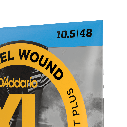 Струни для електрогітари D'ADDARIO EXL110+ XL NICKEL WOUND REGULAR LIGHT PLUS (10.5-48), фото 5