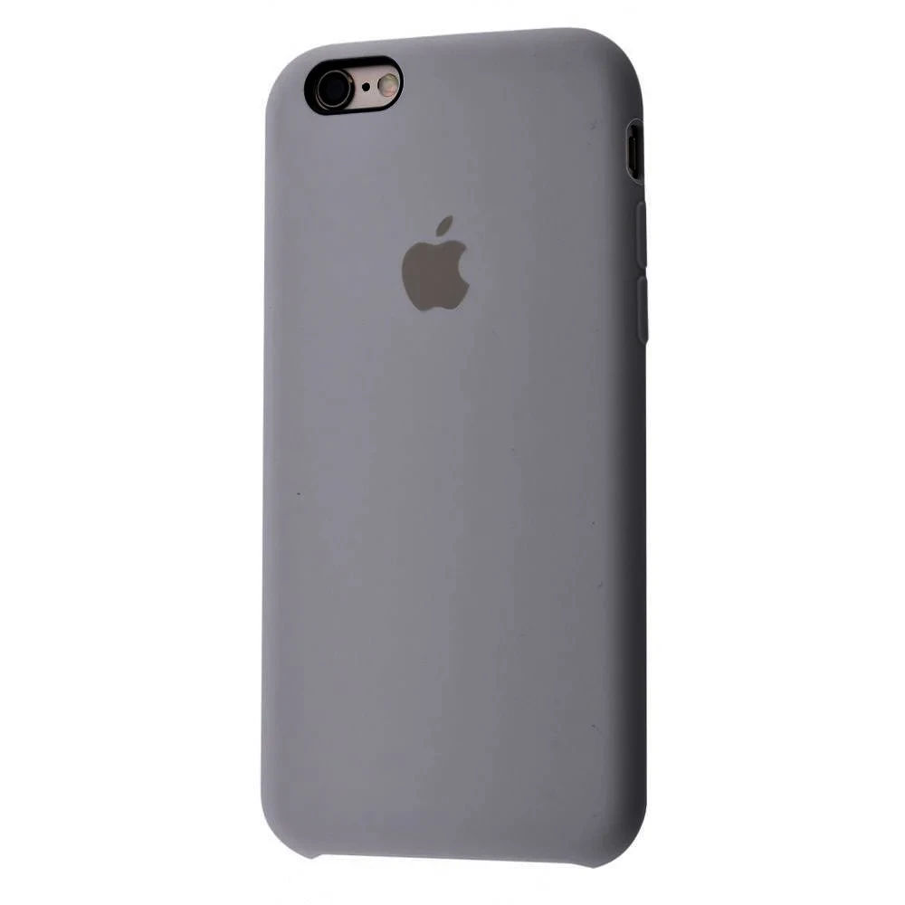 Чохол-накладка Silicone Case Original Full Cover для iPhone 6 Plus/6S Plus- темно- сірий