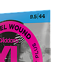 Струни для електрогітари D'ADDARIO EXL120+ XL NICKEL WOUND SUPER LIGHT PLUS (9.5-44), фото 5