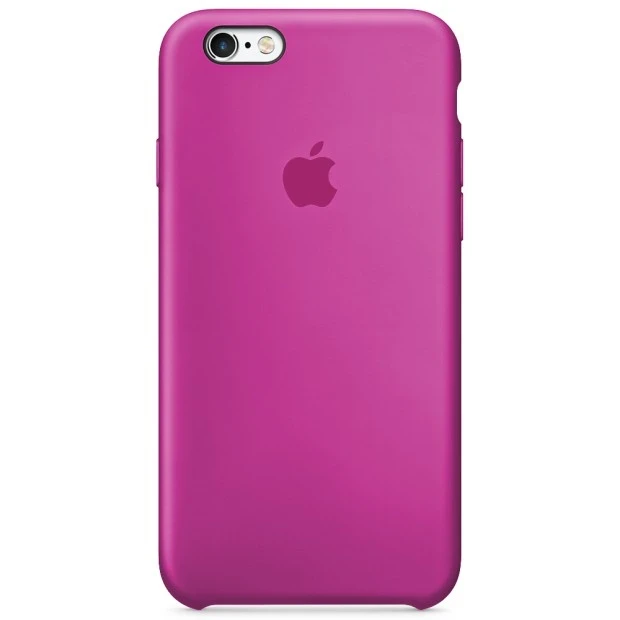 Чохол-накладка Silicone Case Original Full Cover для iPhone 6 Plus/6S Plus- пурпурний