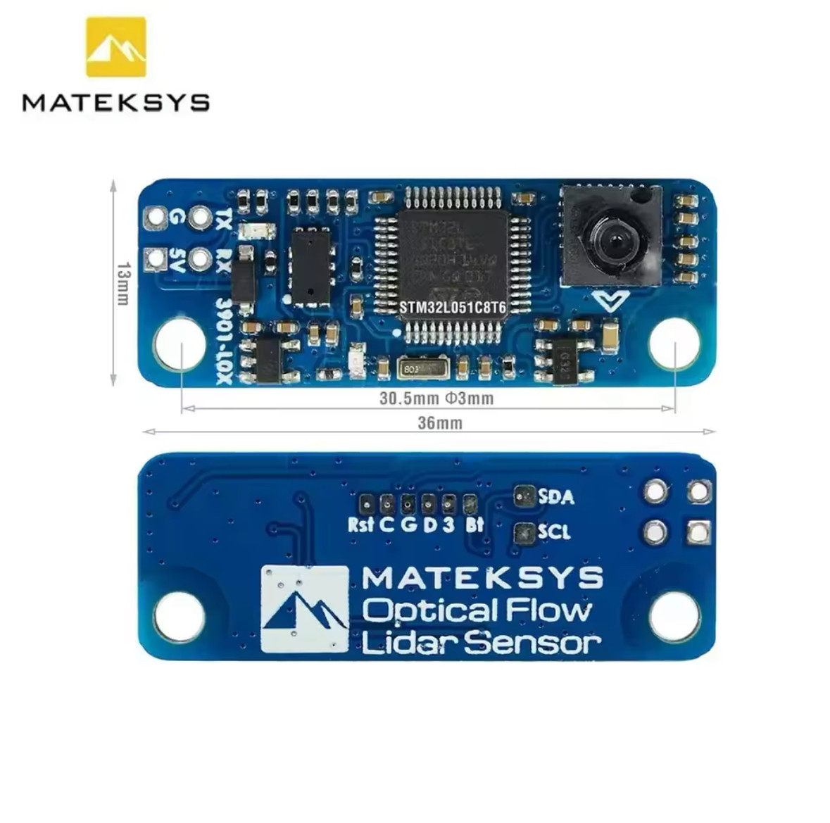 Оптичний лазерний датчик Matek 3901-L0X