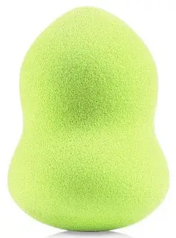 Спонж для рідких основ фігурний салатовий