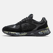 Чоловічі Кросівки Premiata Mase Black / Преміата Мейс Чорні, фото 4