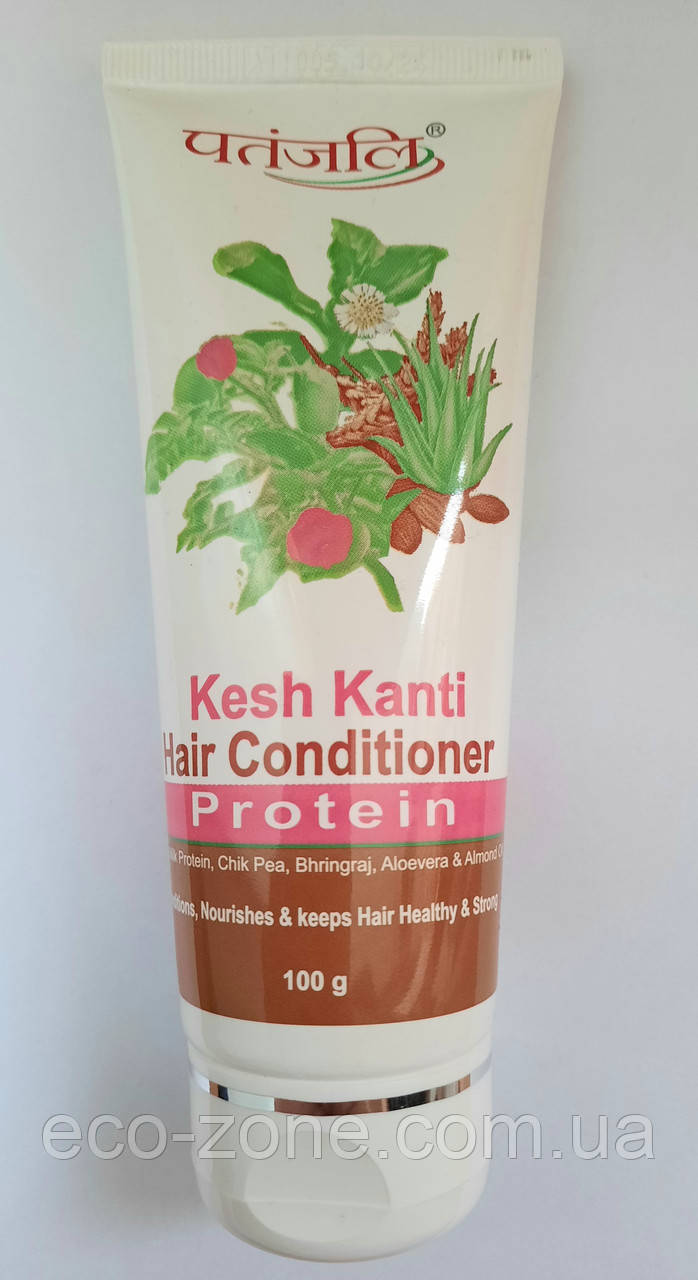 Кондиціонер для волосся патанджалі Протеїновий Patanjali KeshKanti Hair Conditioner Термін до 10/2026