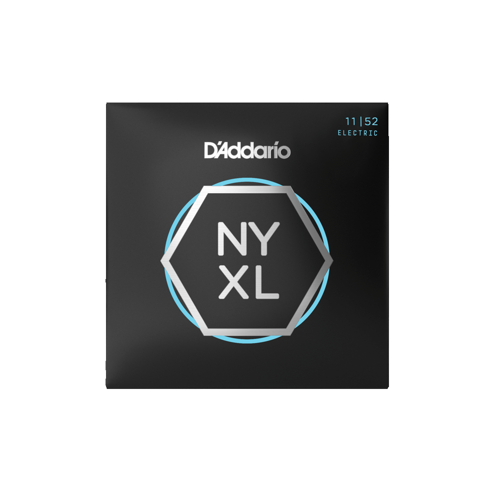 Струни для електрогітари D'ADDARIO NYXL1152 NYXL ELECTRIC MEDIUM TOP / HEAVY BOTTOM (11-52)