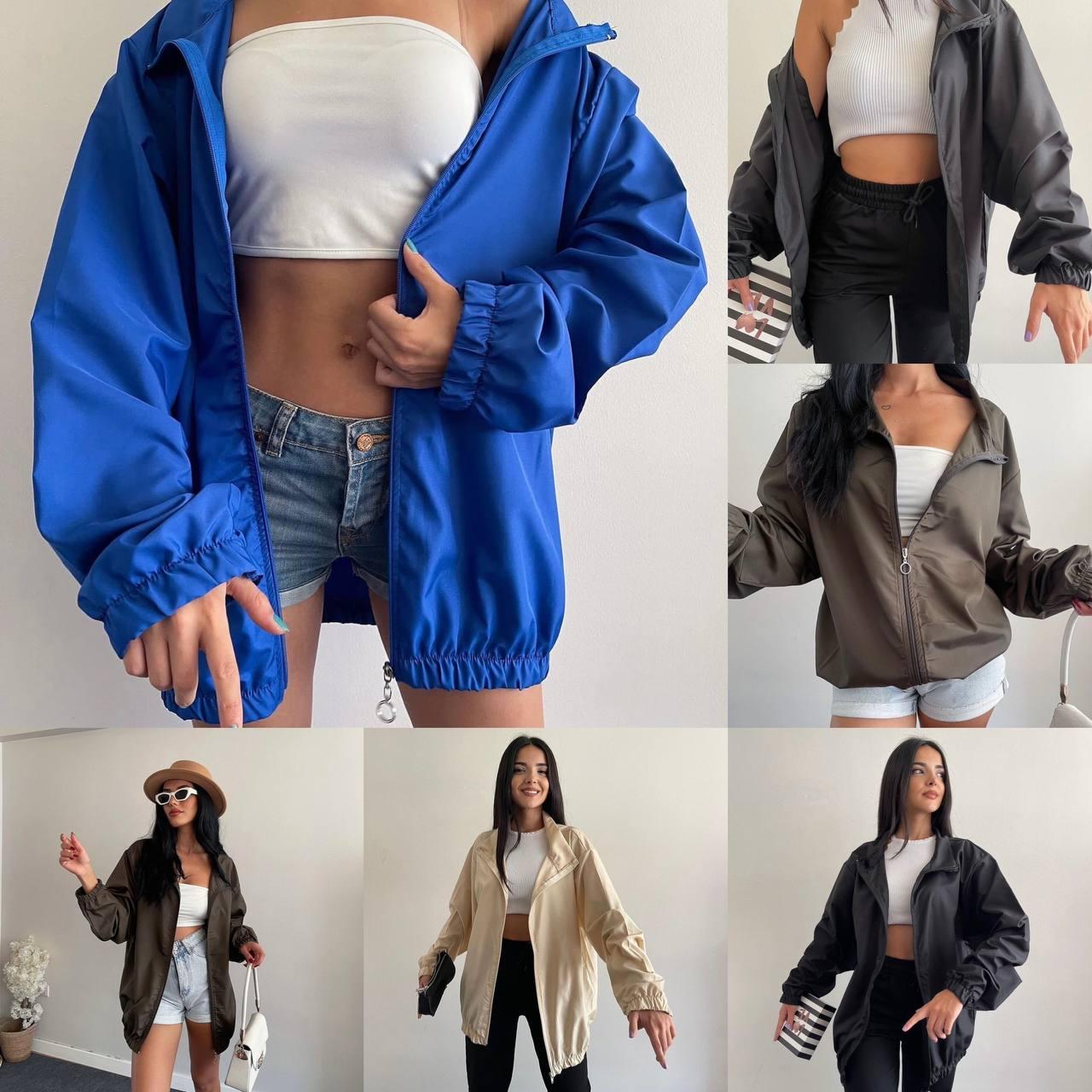 Вітрівка жіноча оверсайз, фото 1