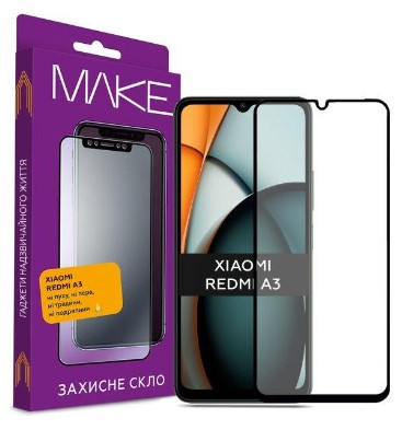 Захисне скло MAKE для Xiaomi Redmi A3 (MGF-XRA3)