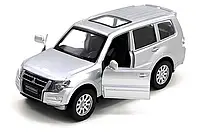 Автомодель - MITSUBISHI PAJERO 4WD Turbo (сріблястий) 250282, фото 4