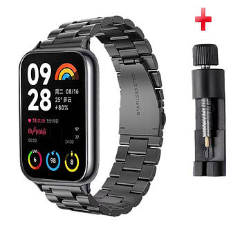 Ремінець для фітнес-браслету Xiaomi Smart Band 9Pro / 8Pro Bead design Black