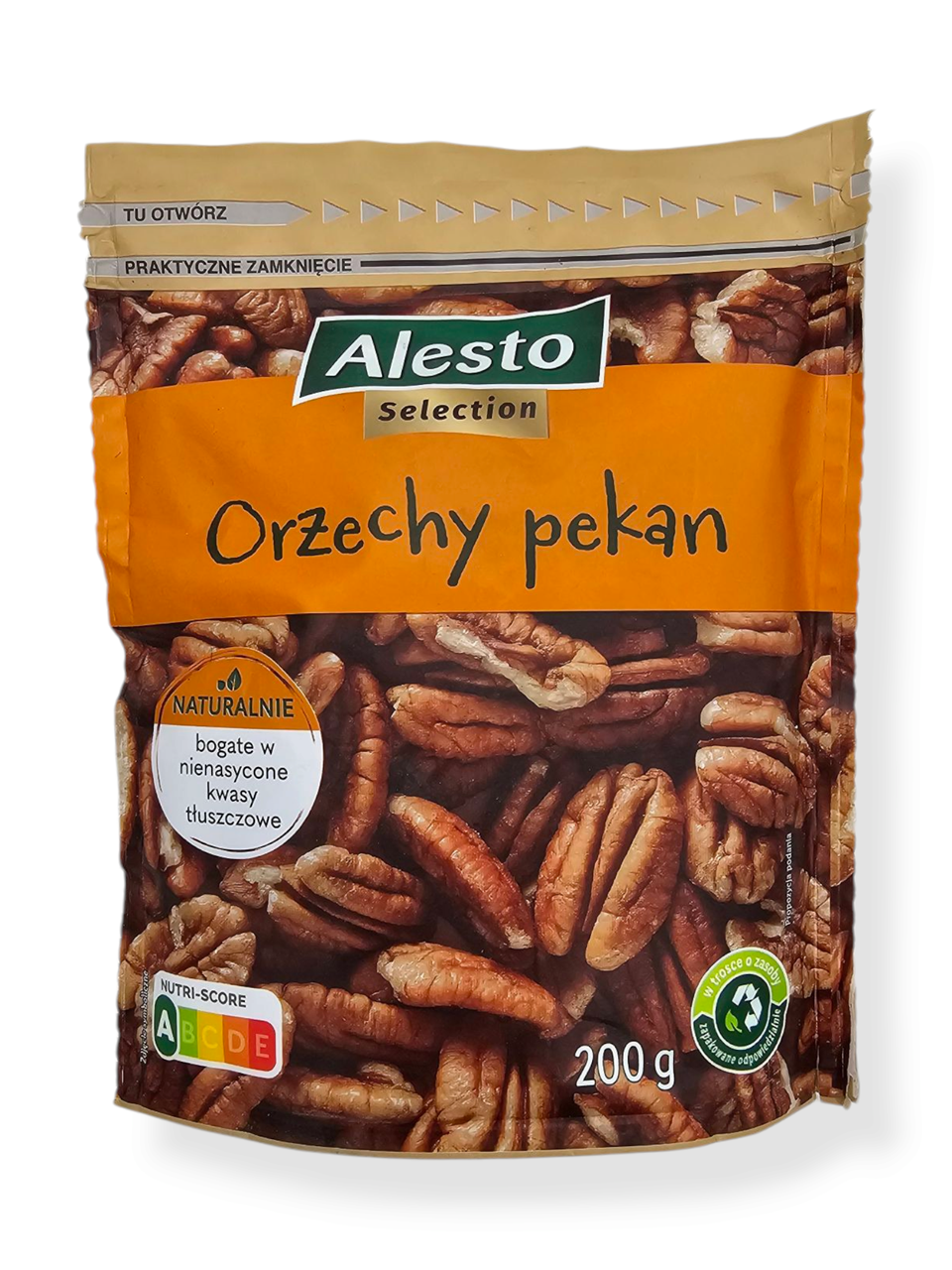 Горіхи Alesto Pecan Nuts Пекан 200 грам