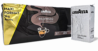Кава мелена "Lavazza Espresso Italiano" 250 грамів Італія 100% арабіка