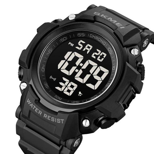 Годинник наручний 1886BKBK SKMEI, BLACK-BLACK, 9775, фото 1