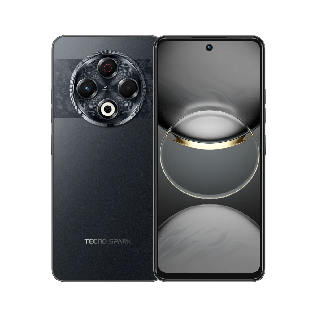 Смартфон Tecno Spark 30 (KL6) 8 GB128 GBBlack (4894947047862)