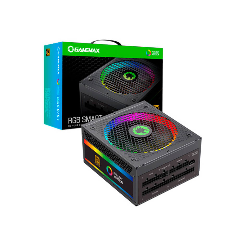 Блок живлення 850W GameMax (RGB 850 PRO (ATX3.03.1 PCIe5.0)