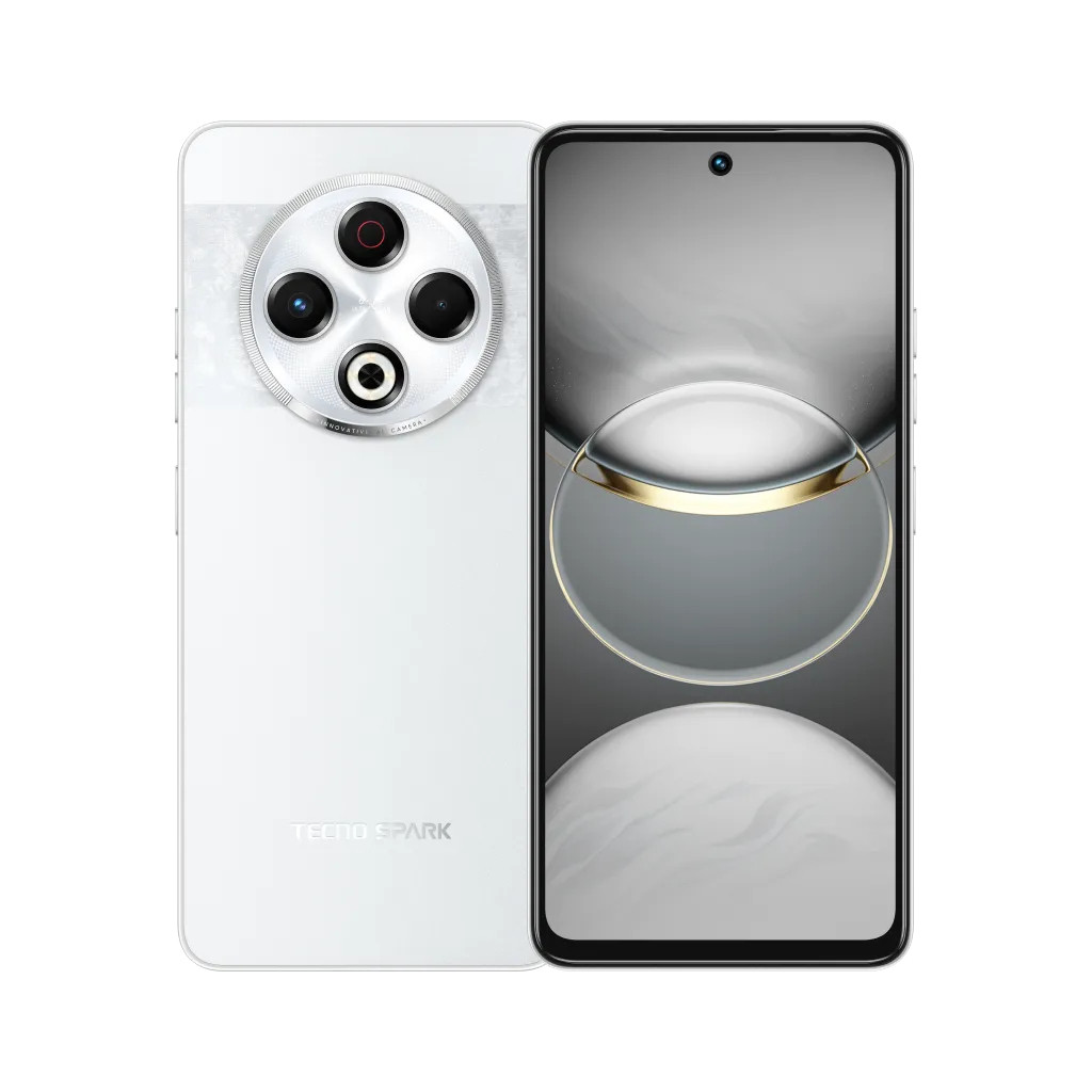 Смартфон Tecno Spark 30 (KL6) 8 GB256 GBWhite (4894947047916)