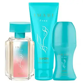 Avon Imari Free Set 3in1 Парфумерний набір Імарі Фрі Ейвон