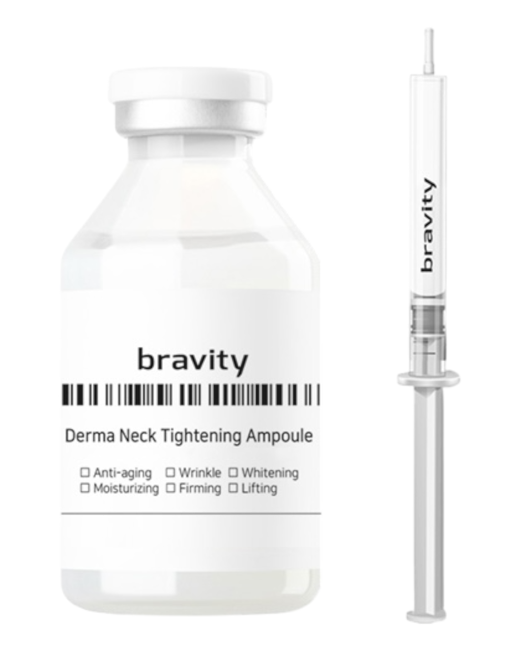 Омолоджуюча сироватка для шиї та декольте Bravity Derma Tightening Neck Ampoule 30ml