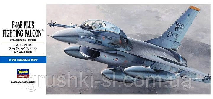 Збірна модель (1:72) Літак F-16B Plus Fighting Falcon