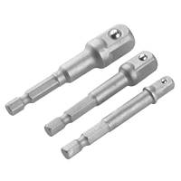 Популярний! Адаптер для інструменту Tolsen комплект 1/4 ",3/8" x65мм 1/2 "x70мм, 3 шт (77864) - Краща якість тільки на