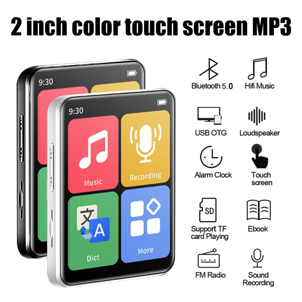 MP3 плеєр Amoi M1 Touch 32gb Bluetooth 2,0" Hi-Fi із зовнішнім динаміком сенсорний
