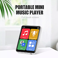 MP3 плеєр Amoi M1 Touch 32gb Bluetooth 2,0" Hi-Fi із зовнішнім динаміком сенсорний, фото 3