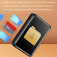 MP3 плеєр Amoi M1 Touch 32gb Bluetooth 2,0" Hi-Fi із зовнішнім динаміком сенсорний, фото 4