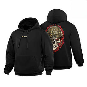 M-Tac кофта Hoodie Worn to the bone Black