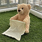 Ведмедик Пікабу Peekaboo Brown Bear 30см російською мовою / дитяча інтерактивна іграшка, фото 3
