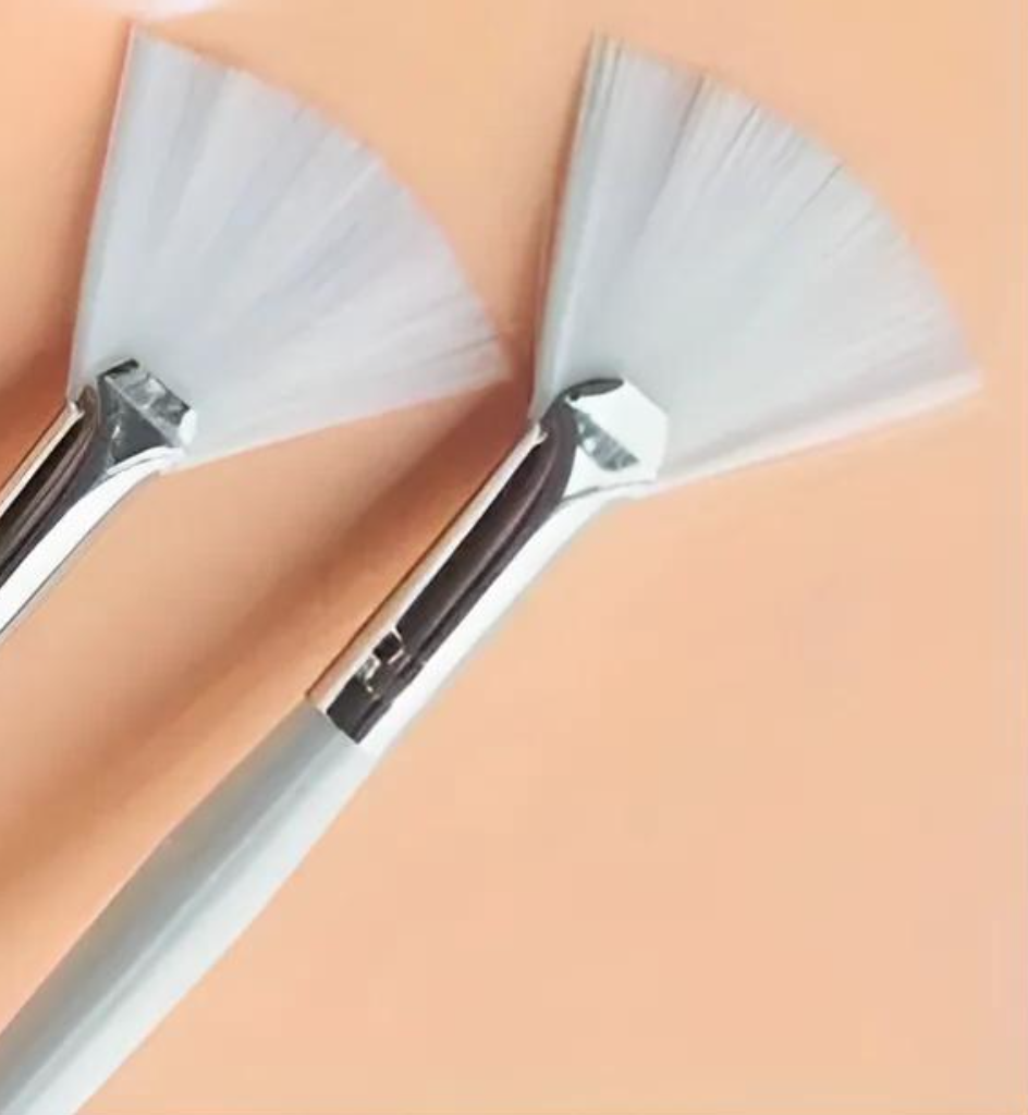 Пензель віяловий для масок і пілінгу, фото 1