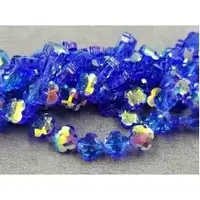 Кришталь Конюшина 8мм синій АВ (5шт)