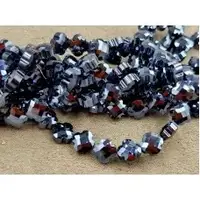 Кришталь Конюшина 8мм графітовий (5шт)