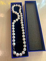 Перлинне кольє з морських перлів, елегантна прикраса для подарунка