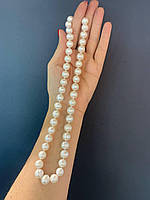 Перлинне кольє з морських перлів, елегантна прикраса для подарунка