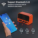 Комбопідсилювач портативний для електрогітари LEKATO JA-02 II OR, Bluetooth, 5 ват, фото 6