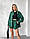 Костюм прогулянковий жіночий стильний модний молодіжний на літо довга сорочка та короткі шорти, фото 5