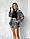 Костюм прогулянковий жіночий стильний модний молодіжний на літо довга сорочка та короткі шорти, фото 10
