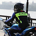 Мотокуртка Текстильна з підкладкою та захистом 5в 1 Suzuki XL, фото 7