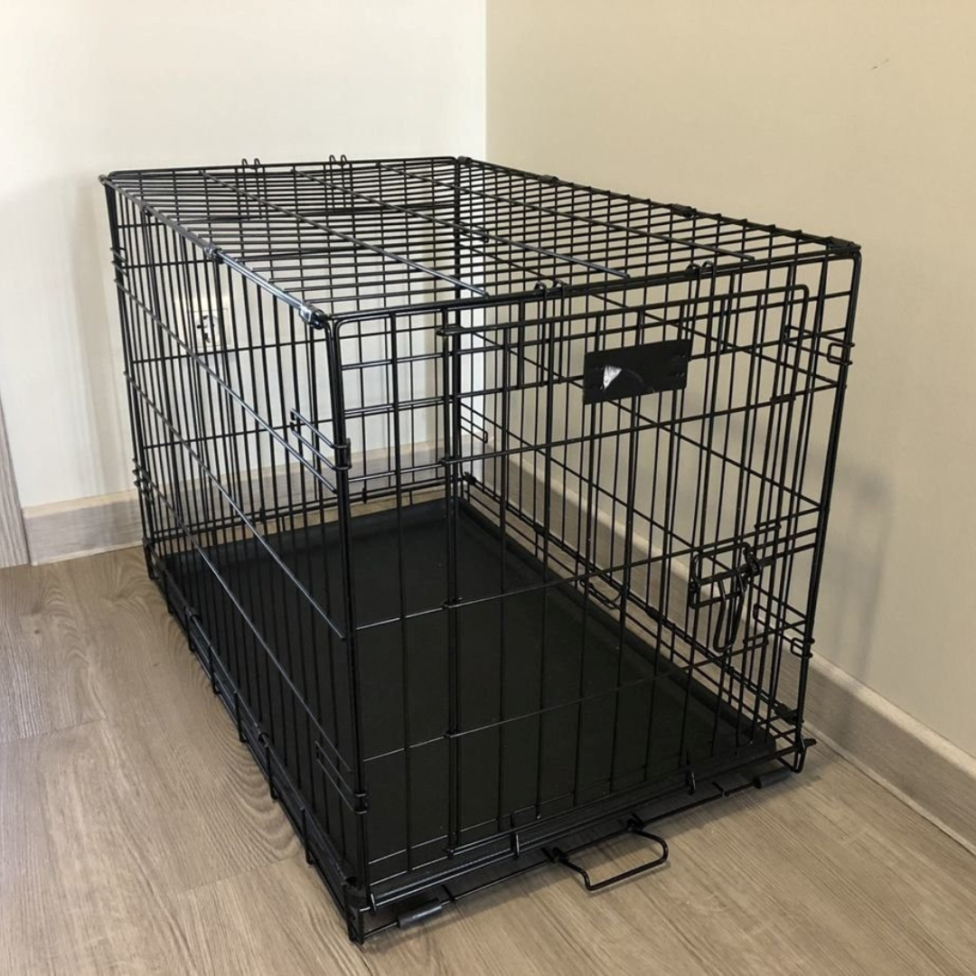 Клітка вольєр переноска для собак металева розкладна Розмір 91x60x66 см
