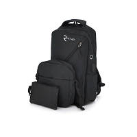 Оригінал! Рюкзак для ноутбука Voltronic 15.6" YT-B15,6"N-B3 Black, Q80, SET (19720) - Вища Якість!