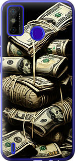 Чехол на Tecno Spark 6 Go KE5 Big money "5666u-2452-58323"