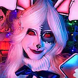 Склеральні червоні лінзи Ред XL | Червоні лінзи на все око Склери 22 мм | Лінзи Червоні, фото 6