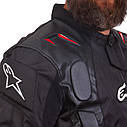 Мотокуртка текстильна Alpinestars із захистом і теплою підкладкою, фото 6
