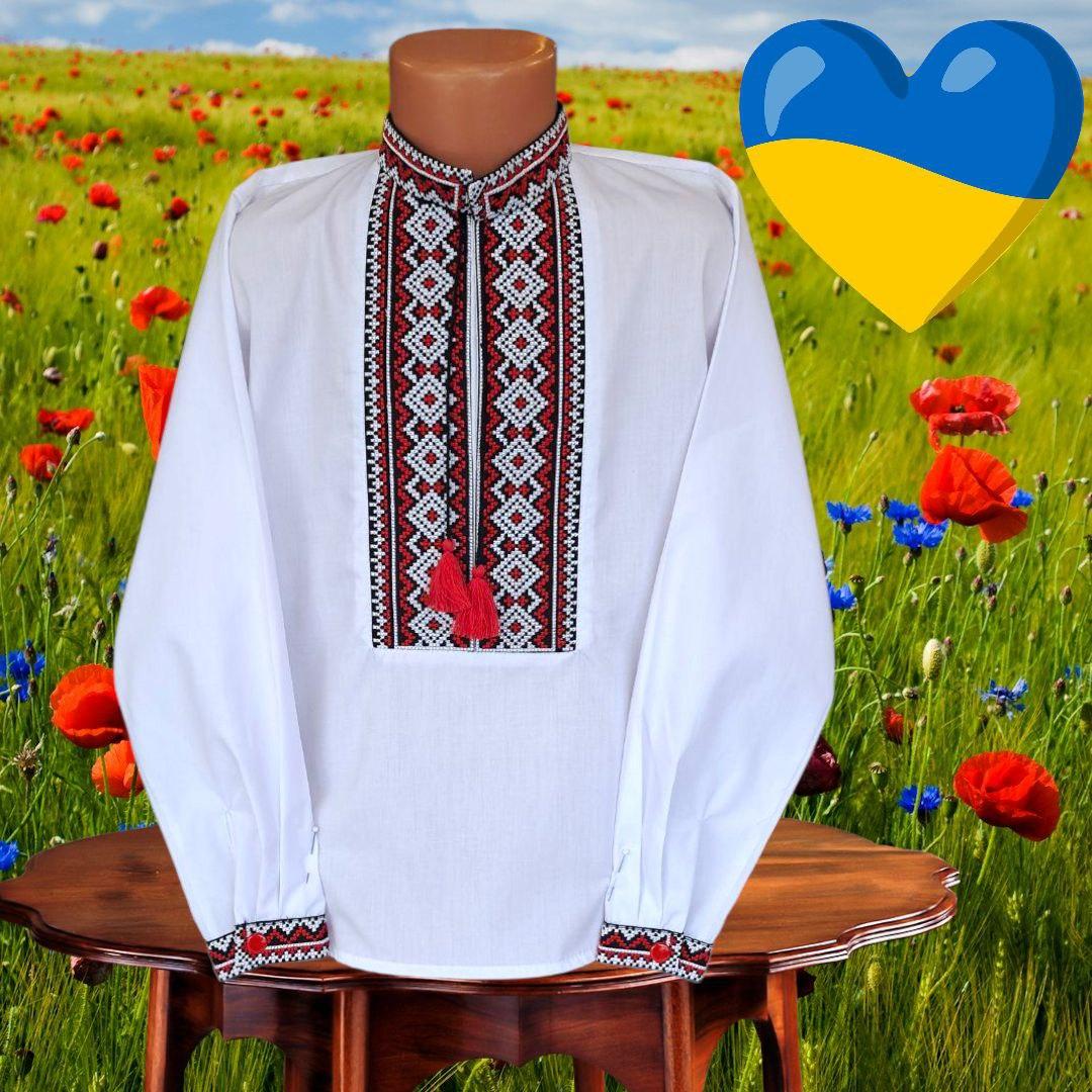 Вишиванки для хлопчиків 6-12 років. Україна.Опт