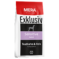 MERA Exclusiv Sensitive Adult Truthahn-Reis Сухий корм для чутливливих собак, з індичкою та рисом 15 кг