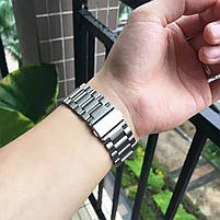 Ремінець для фітнес-браслету Xiaomi Smart Band 9Pro / 8Pro Bead design Silver, фото 10