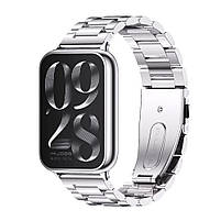 Ремінець для фітнес-браслету Xiaomi Smart Band 9Pro / 8Pro Bead design Silver, фото 4
