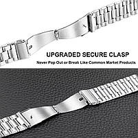 Ремінець для фітнес-браслету Xiaomi Smart Band 9Pro / 8Pro Bead design Silver, фото 7