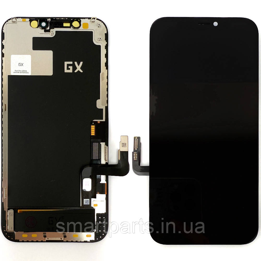 Дисплей (екран) Apple iPhone 12, iPhone 12 Pro з тачскріном (OLED GX без мікросхеми)