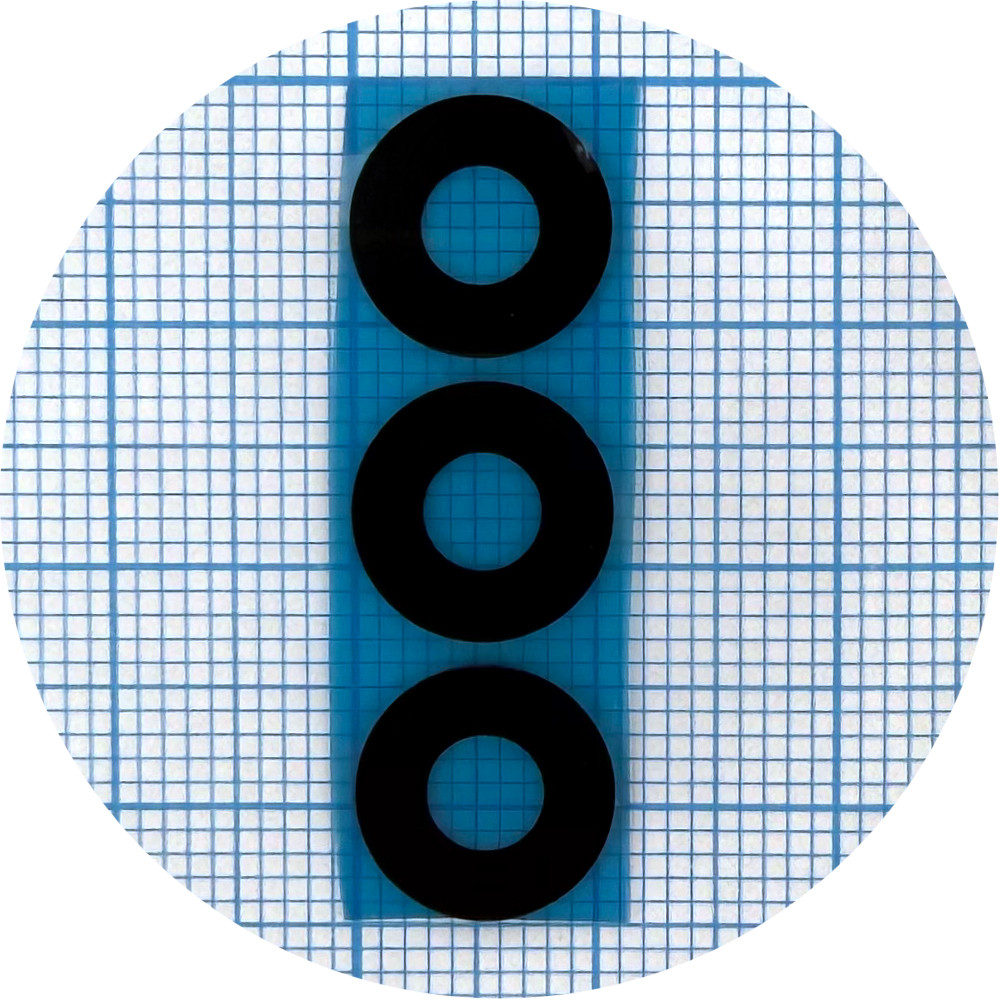 Скло камери Samsung Galaxy S24 FE S721 (комплект 3 шт), фото 1